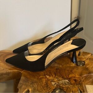 Black Slingback Heels